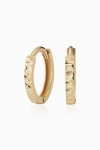 Oradina Women's 14k Yellow Gold Celebration Mini Hoops In Yellow Gold