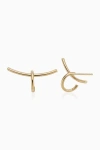 Oradina Women's 14k Yellow Gold Climb High Studs In Yellow Gold