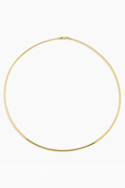 Oradina 14k Yellow Gold Couture Collar Necklace