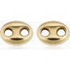 Oradina Women's 14k Yellow Gold Majestic Mariner Studs In Yellow Gold