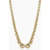 Oradina 14k Yellow Gold Penthouse Link Necklace In Yellow Gold