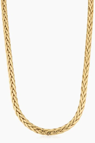 Oradina 14k Yellow Gold Royal Palms Necklace