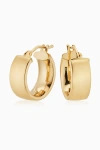 Oradina 14k Yellow Gold The One Large Hoops In Yellow Gold