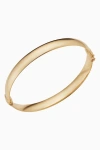 Oradina 14k Yellow Gold The One Statement Bangle In Yellow Gold