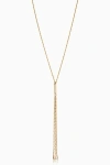 Oradina Women's 14k Yellow Solid Gold Vicenza Drop Necklace In Yellow Gold