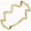Oradina 14k Yellow Solid Gold Walk In The Park Ring In Yellow Gold
