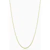 Oradina 18k Gold Rimini Rolo Chain In Yellow Gold