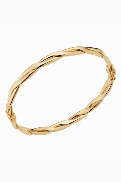 Oradina Amore Bangle In Yellow Gold