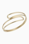Oradina Women's 14k Yellow Gold Avant-garde Wrap Cuff In Yellow Gold