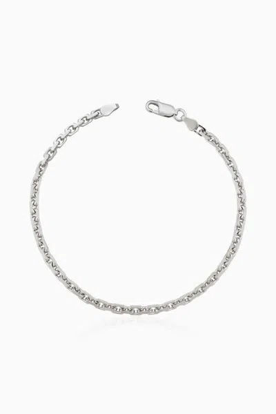 Oradina Captain Link Layering Bracelet In Sterling Silver