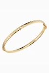 Oradina Diamondback Bangle In Yellow Gold