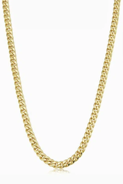 Oradina Estate Cuban Bold Chain In 14k Yellow Gold