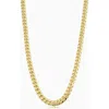 Oradina 14k Yellow Solid Gold Estate Cuban Statement Chain In Yellow Gold