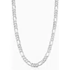 Oradina Founders Figaro Chain In Silver