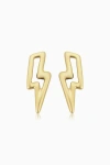 Oradina Jupiter Studs In Yellow Gold