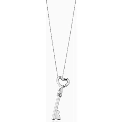 Oradina Key To My Heart Pendant Necklace