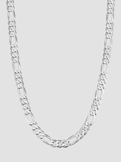 ORADINA MEN'S FOUNDERS FIGARO CHAIN IN STERLING SILVER