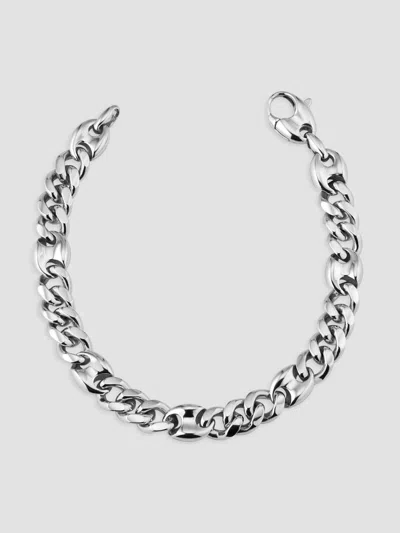Oradina Men's Power Link Bracelet In Sterling Silver