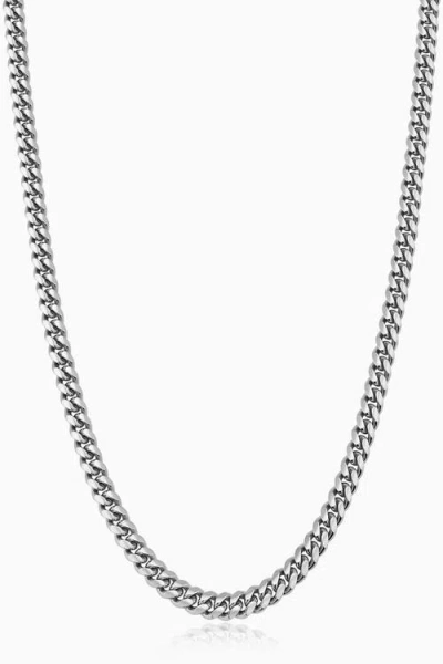 Oradina Mens In Command Cuban Chain In Silver