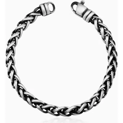 Oradina Palm Of My Hand Bracelet In Sterling Silver