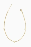 ORADINA ORADINA 14K YELLOW GOLD STARRY-EYED ANKLET