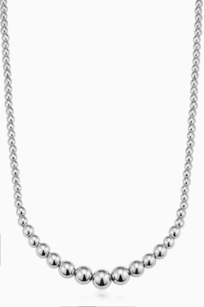 Oradina Sterling Silver Belle Of The Ball Neckace