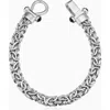Oradina Sterling Silver Byzantine Artisan Bracelet In Silver