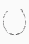Oradina Sterling Silver Marine Link Bracelet In Metallic