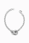 Oradina Sterling Silver Together Bracelet In Silver