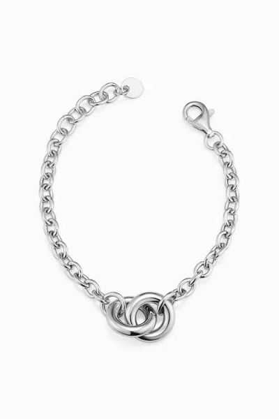 Oradina Sterling Silver Together Bracelet