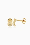 Oradina Women's 14k Yellow Gold Verona Studs In Yellow Gold