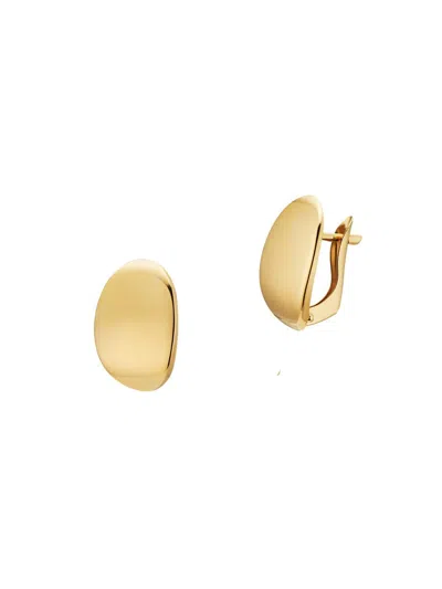 Oradina Women's 14k Yellow Gold The Archie Drop Earrings