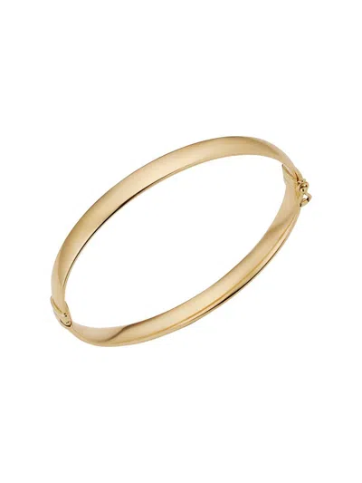 Oradina Women's 14k Yellow Gold The One Bold Bangle