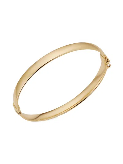 Oradina Women's 14k Yellow Gold The One Bold Bangle