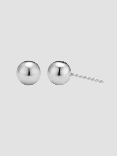 Oradina Women's Belle Of The Ball Stud Earrings In Sterling Silver In Pink