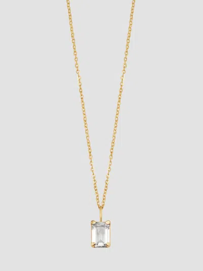 Oradina Women's Date Me Birthstone Pendant Necklace In 14k Yellow Gold