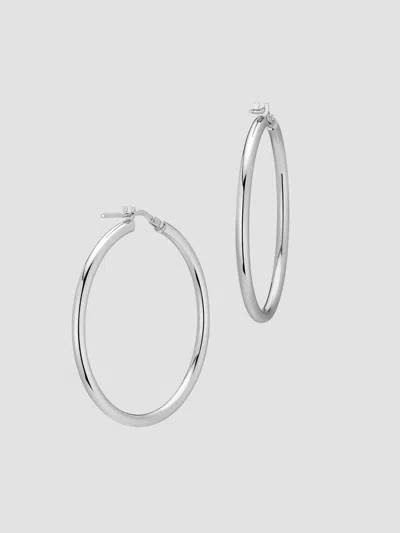 Oradina Women's Mini Everyday Hoops In Sterling Silver