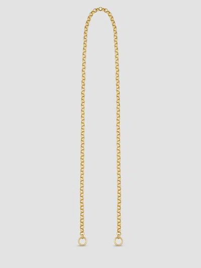 Oradina Women's Rimini Rolo Split Necklace In 14k Yellow Gold