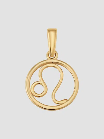 Oradina Women's Zodiac Pendant Charm In 14k Yellow Gold