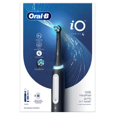 Oral B Oral-b Io4 Matte Black Electric Toothbrush With Travel Case - Toothbrush