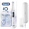 Oral B Oral-b Io9 White Alabaster Electric Toothbrush With Charging Travel Case - Toothbrush In White Alabaster