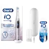 ORAL-B ORAL B IO9 ROSE QUARTZ ELECTRIC TOOTHBRUSH WITH CHARGING TRAVEL CASE - TOOTHBRUSH + 4 TOOTHBRUSH HEA