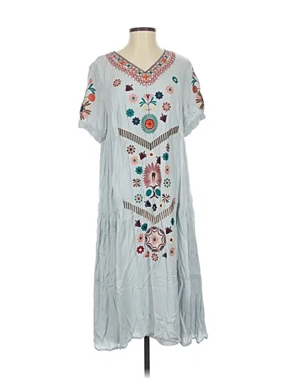 Pre-owned Orange Creek Casual Dress In Gray