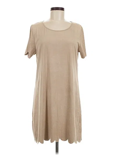 Pre-owned Orange Creek Casual Dress In Tan