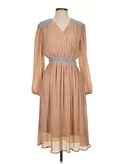 Pre-owned Orange Creek Casual Dress In Tan