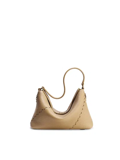 Orange Cube Women's Brown Vina Shoulder Bag - Cocoa Grey