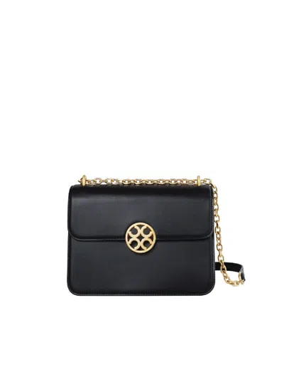 Orange Cube Women's Chain Shoulder Bag - Black