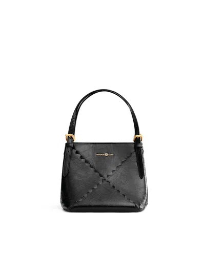 Orange Cube Women's Dusk Mosaic Mini Tote - Black