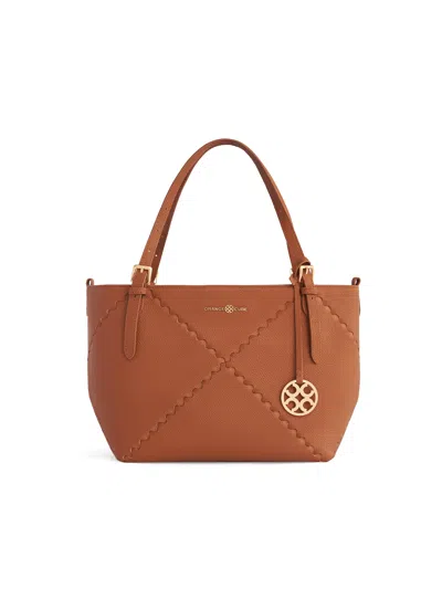 Orange Cube Women's Dusk Mosaic Tote - Brown
