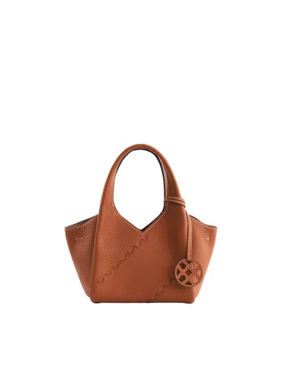 Orange Cube Women's Everyday Urban Tote - Brown